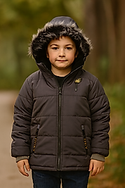 6-15 Yaş Erkek Çocuk Mont