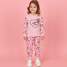 4/6 YAS KIZ KALPLİ LITTLE BEAR 2Lİ TAKIM