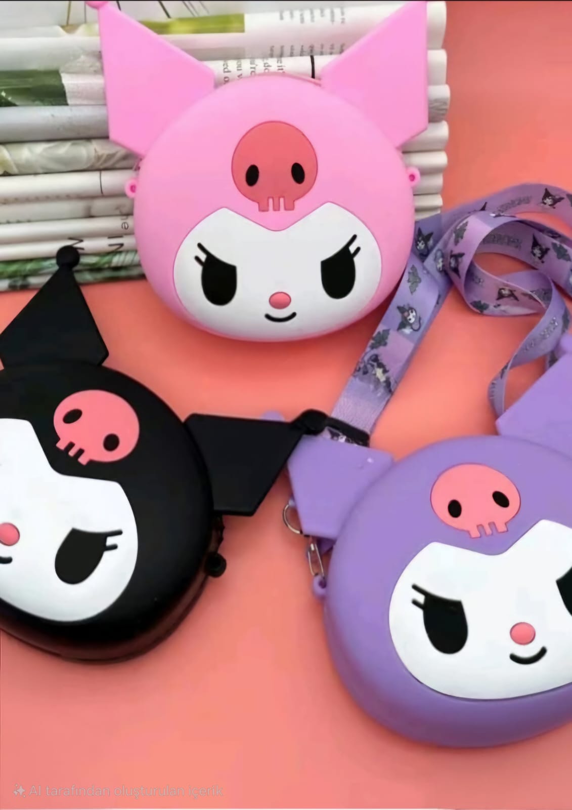 Kuromi Model Karışık Renk Çocuk Çanta