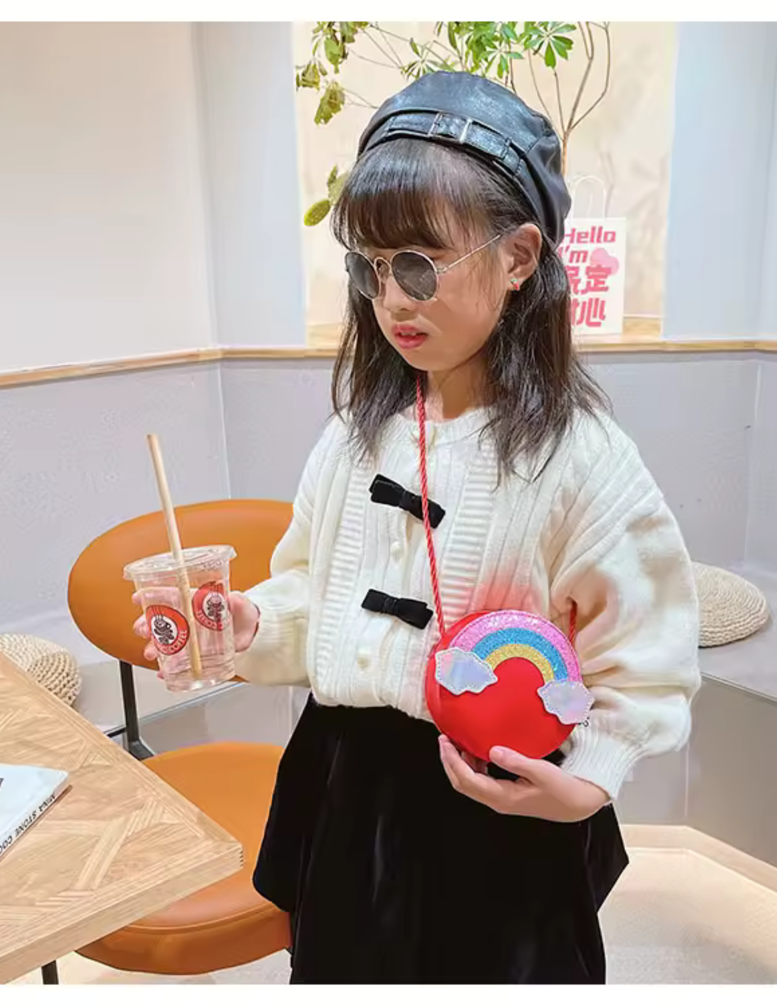 Gökkuşagi Model Çocuk Deri Çanta