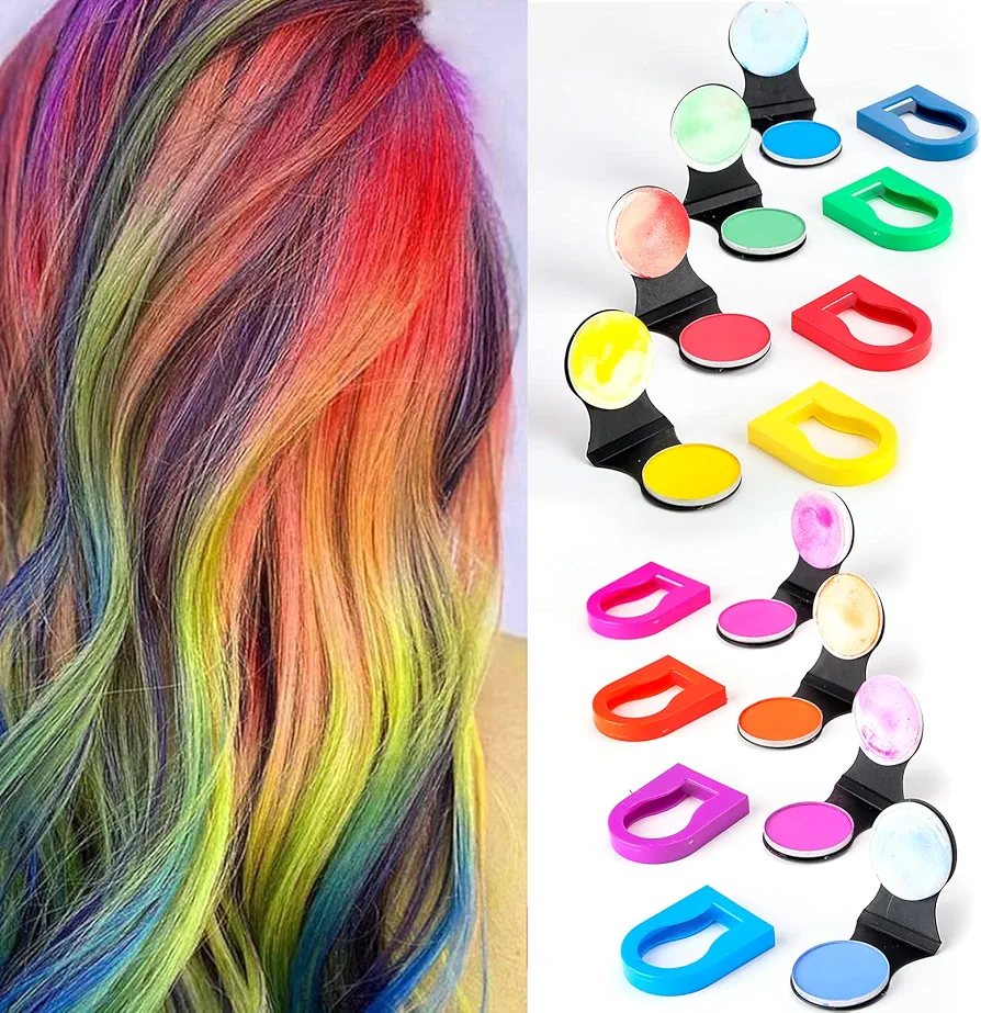 Renkli Saç Tebeşiri Saç Boyama Tebeşiri