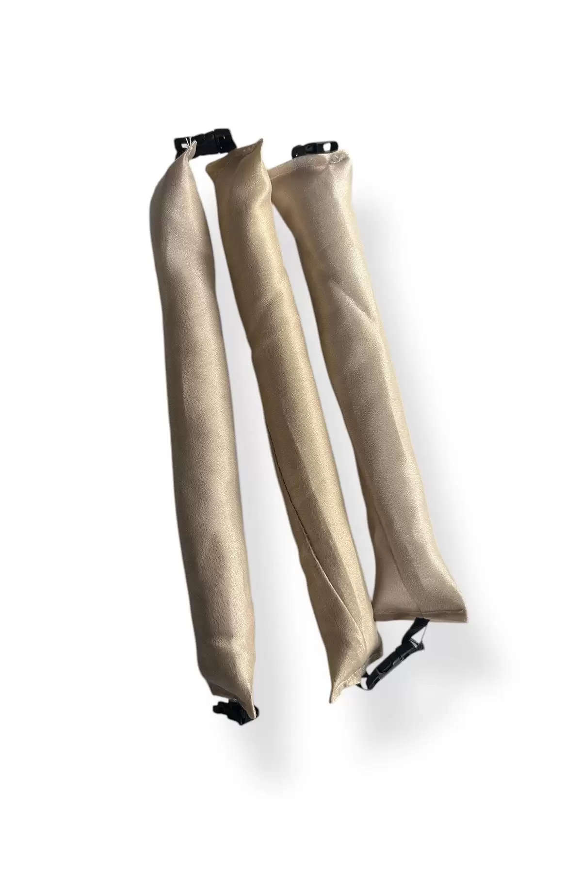 Krem Renk Isısız Şekillendirme/Saç Sosisi 3'lü Set