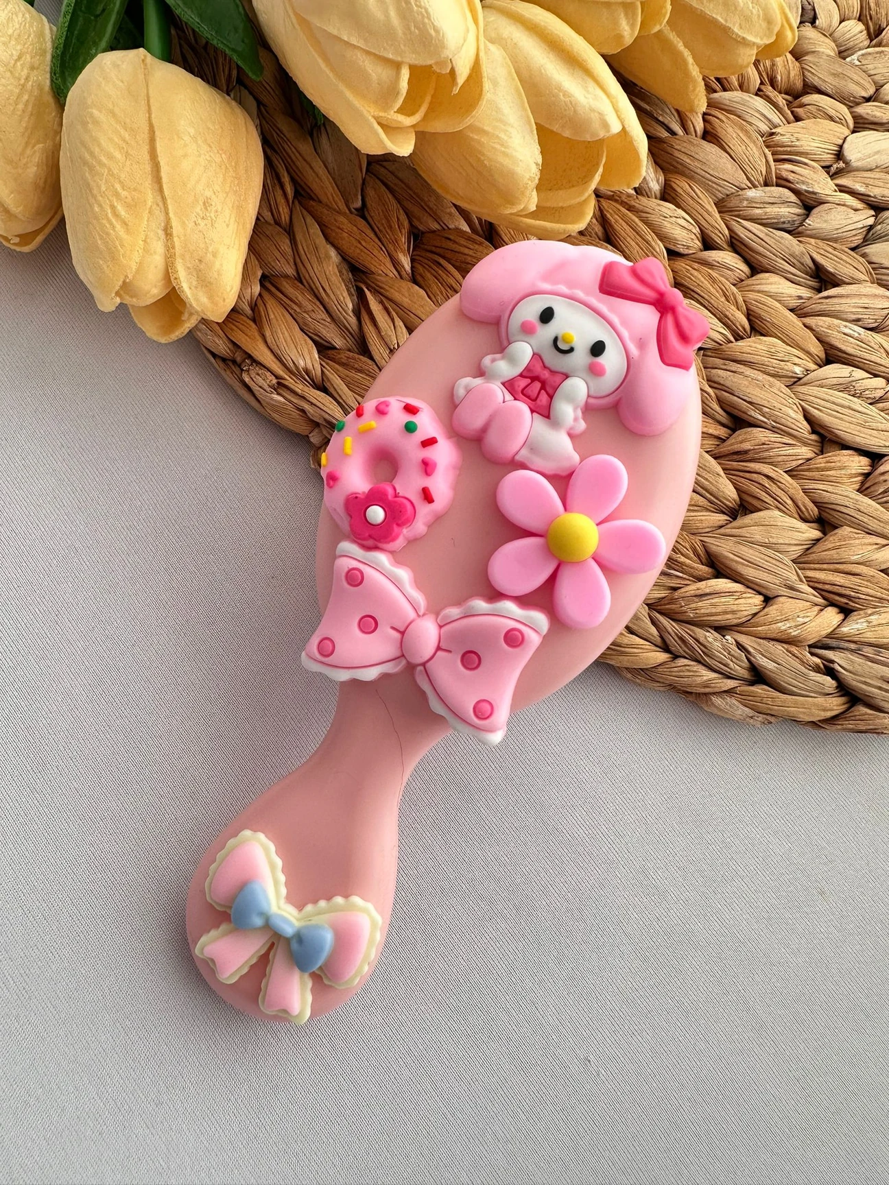 Pembe Kuromi Figürlü Tarak