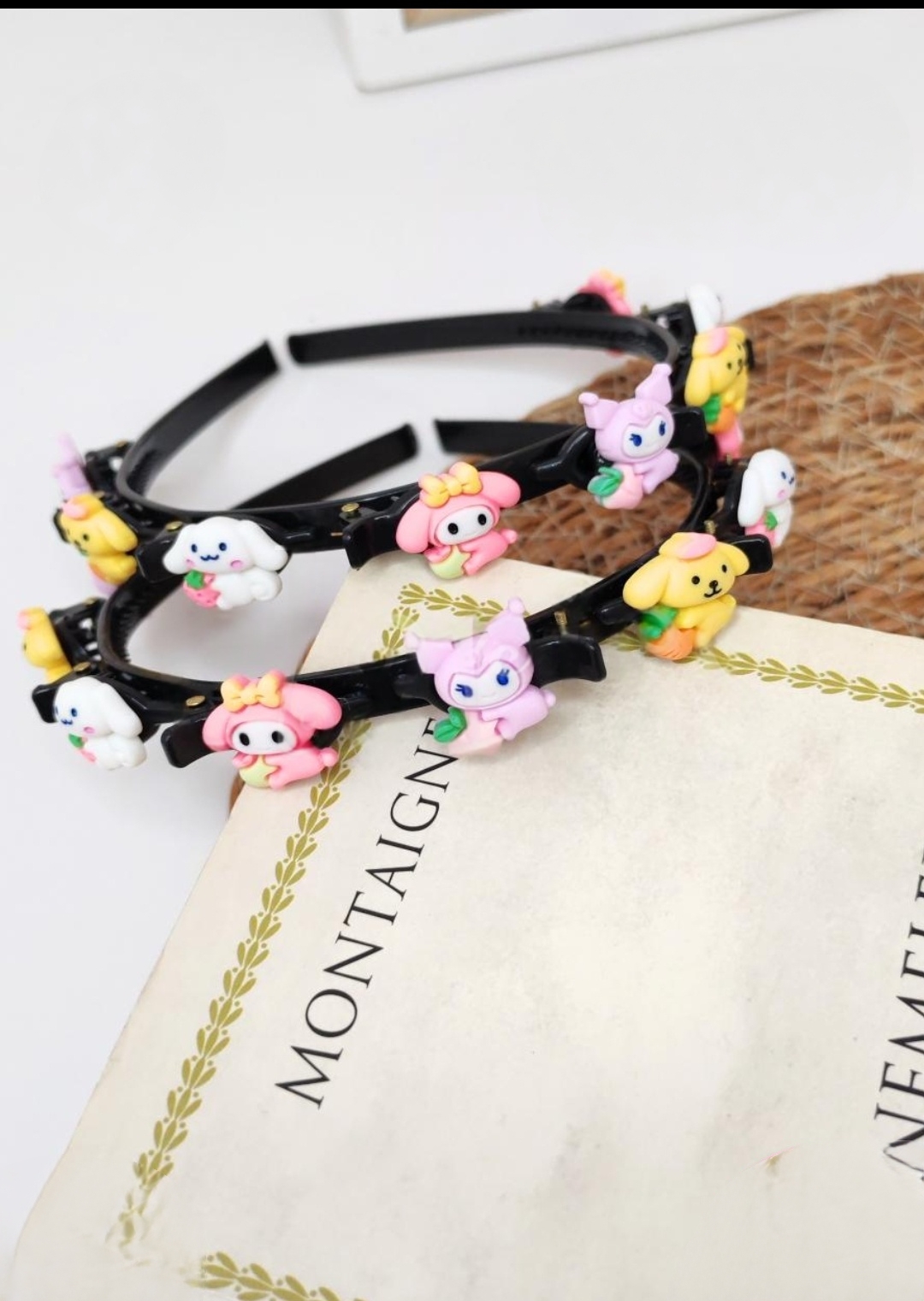 Kuromi Mandallı Pens Taç