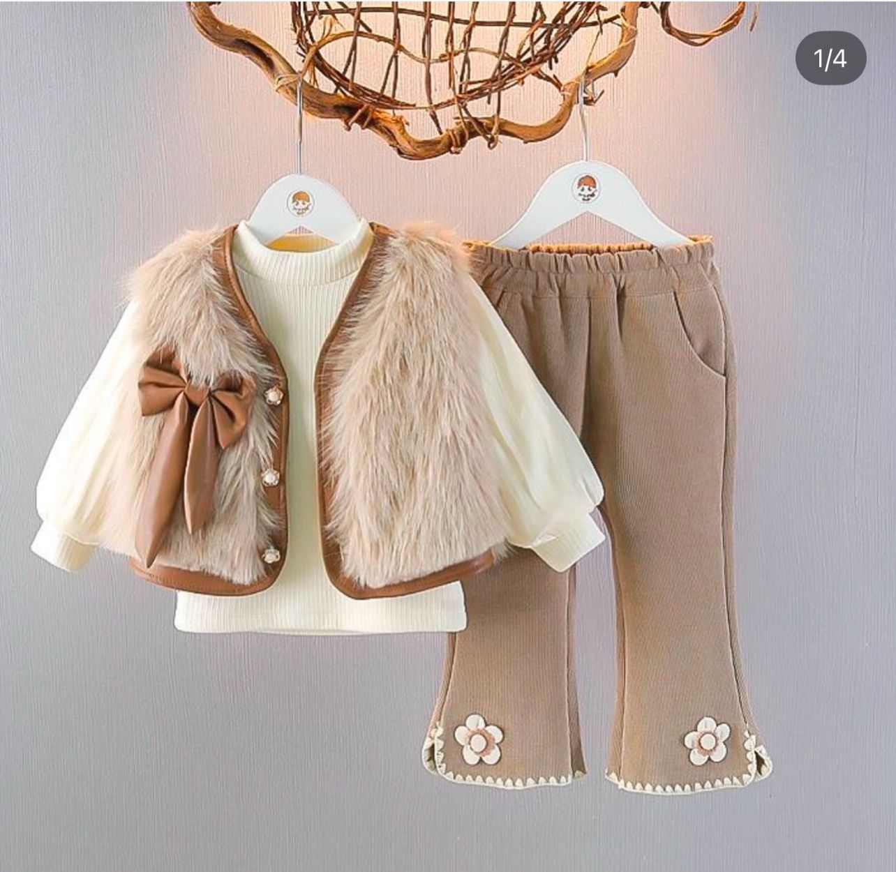 Kürklü 3lü Kombin