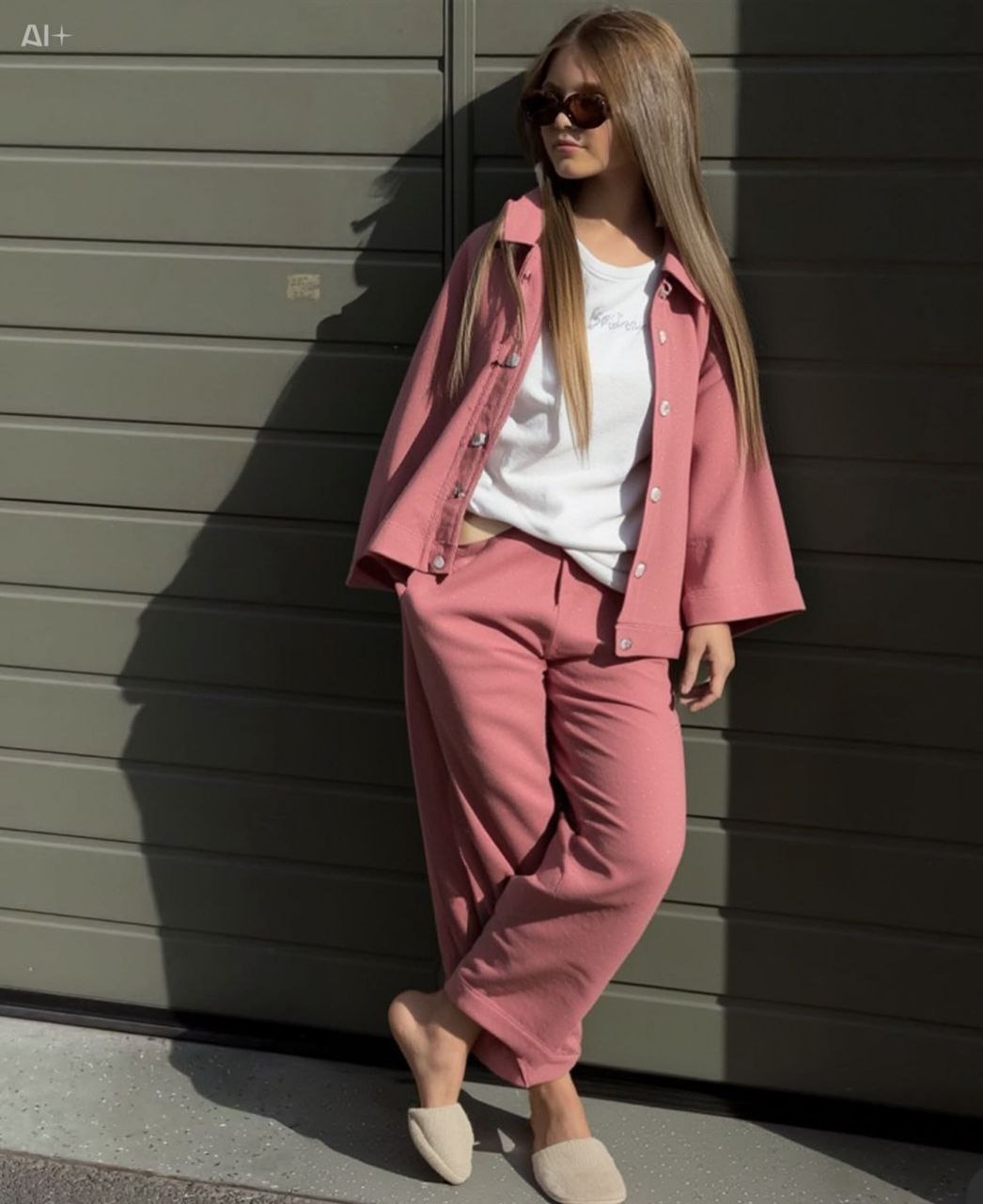 Kız Çocuk Ceketli Takım Premium