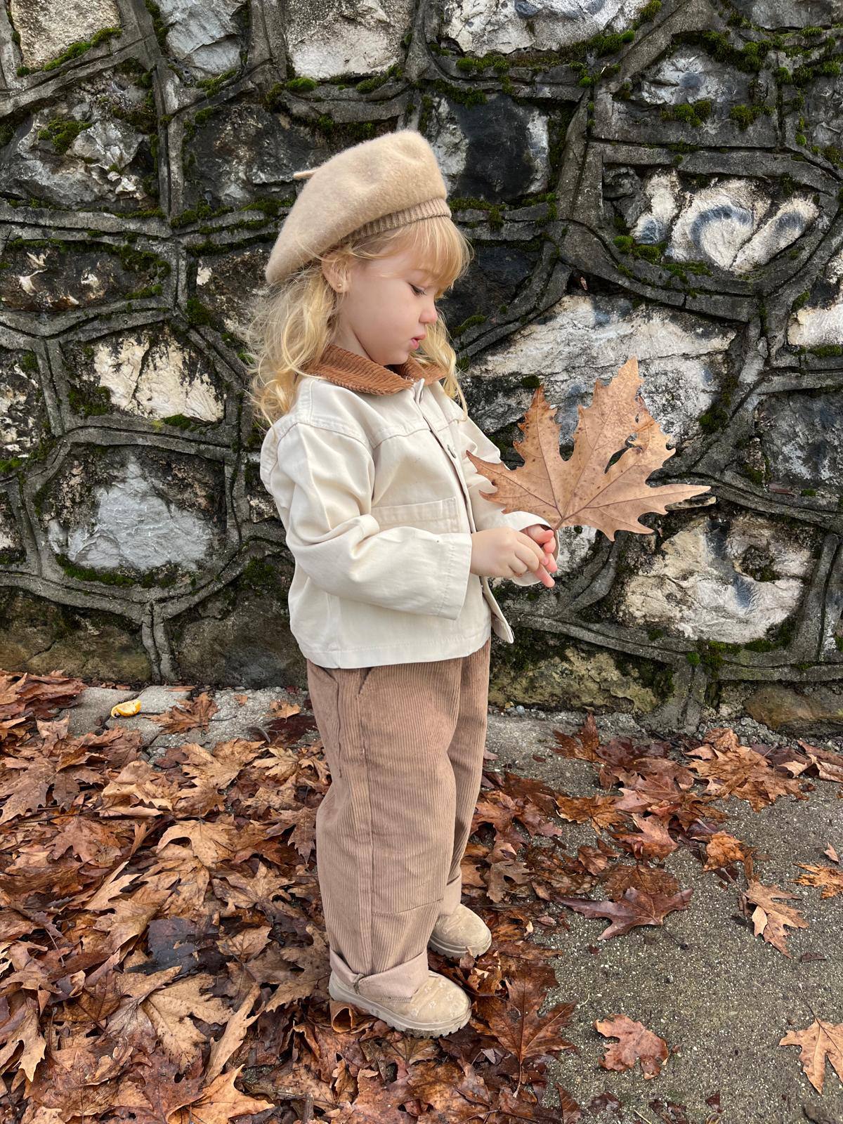 Laciel Paris Denim Kadife Yakalı Ceket