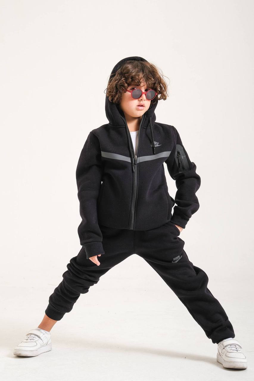 5–14 Yaş Çocuk 3 İplik Yoğun Şardonlu Eşofman Takımı