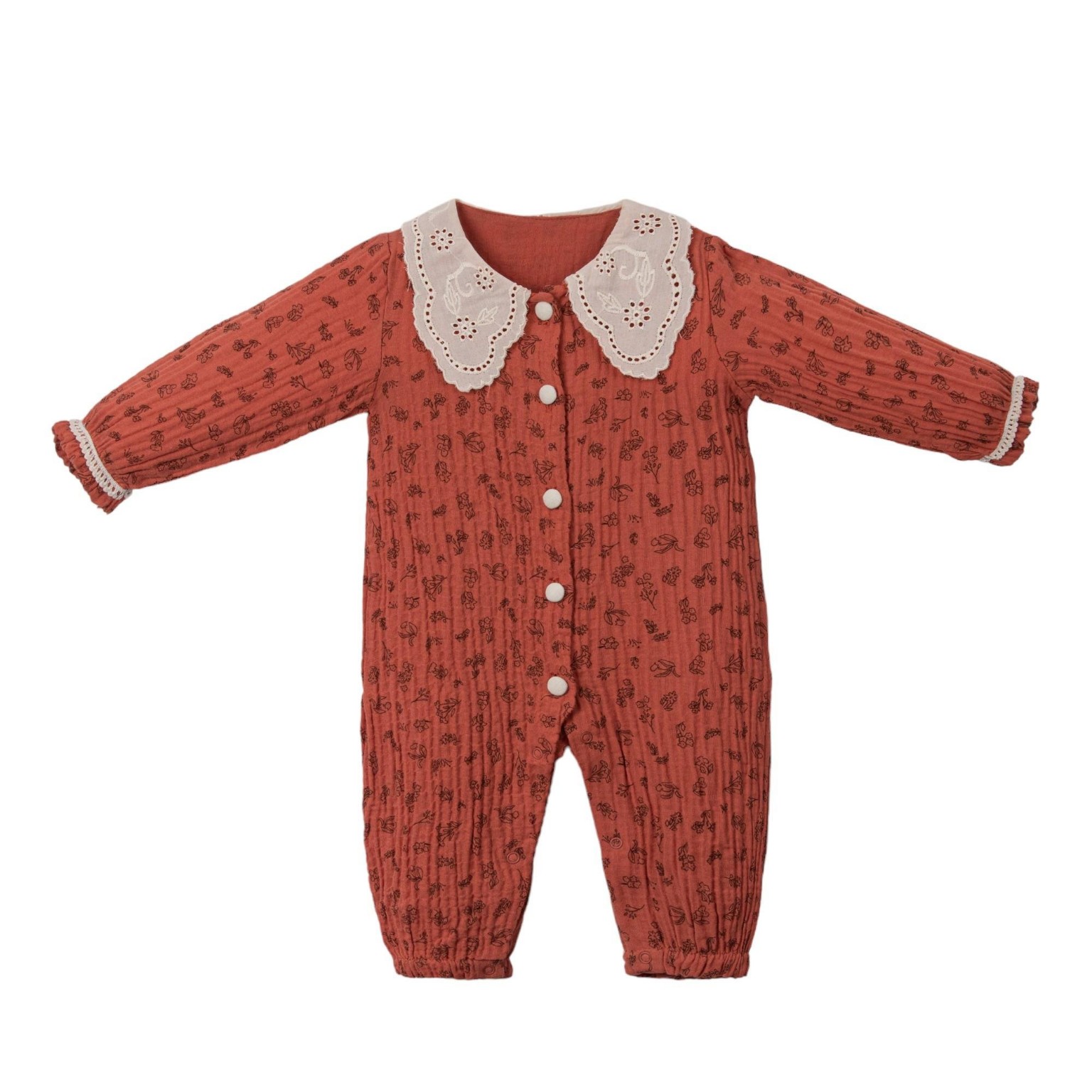 Kız Bebek Muslin Tulum