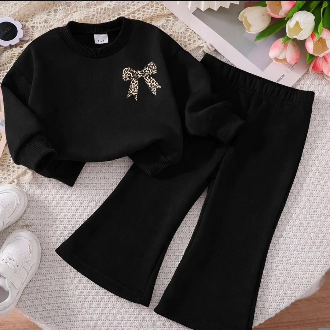 Kız Çocuk İspanyol Paça İkili Takım